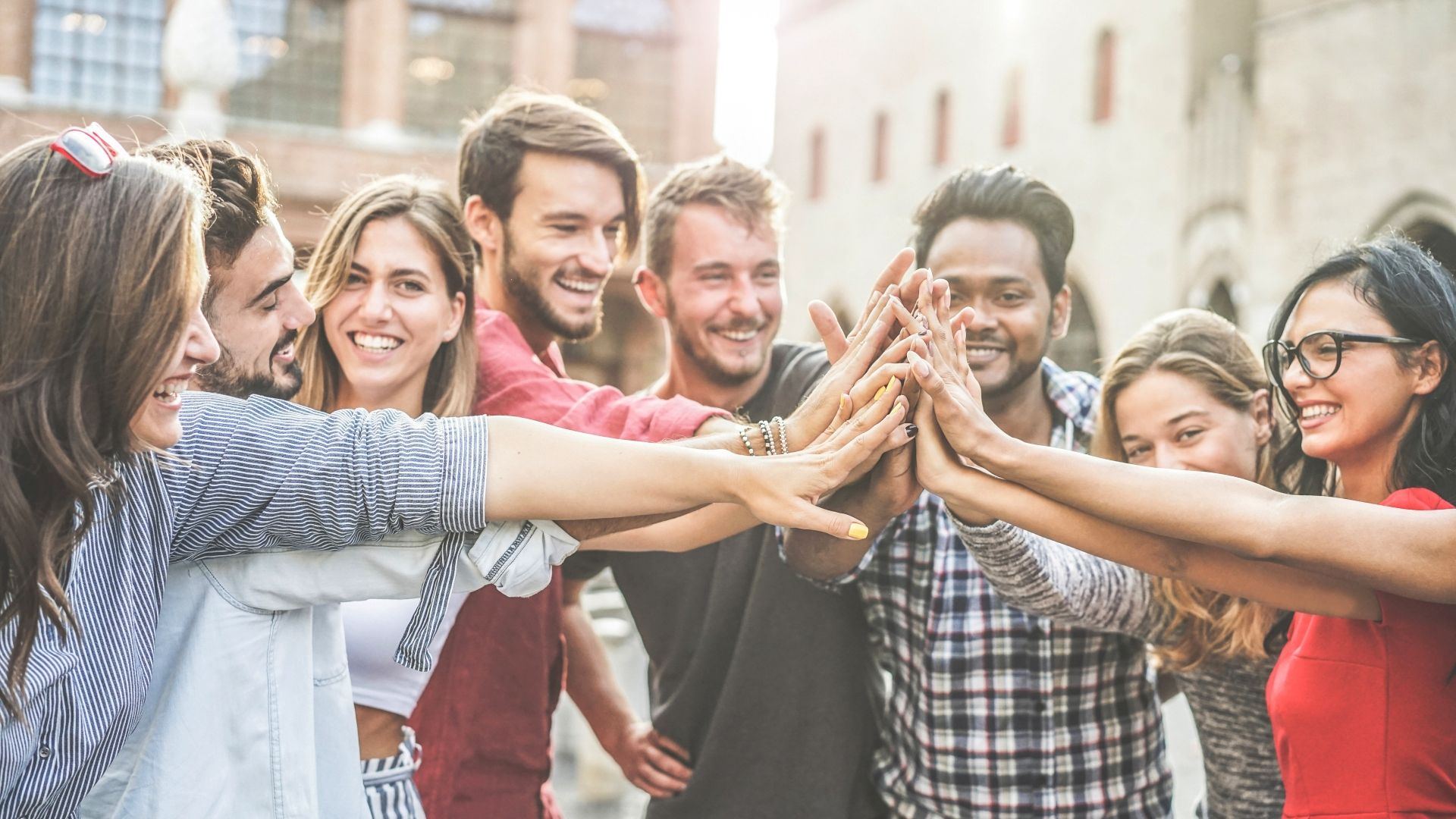 Group of young people