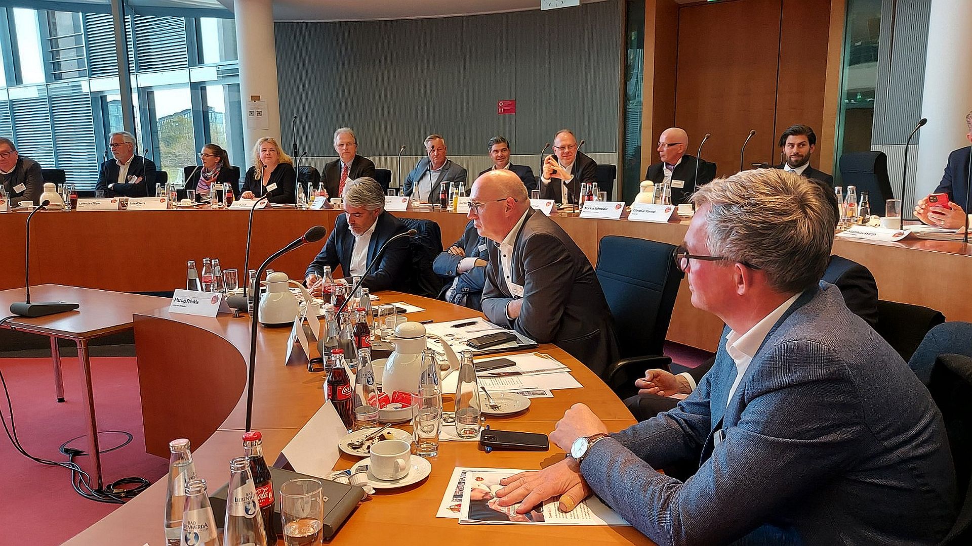 Union der Wirtschaft Politisches Meeting Berlin April 2022 